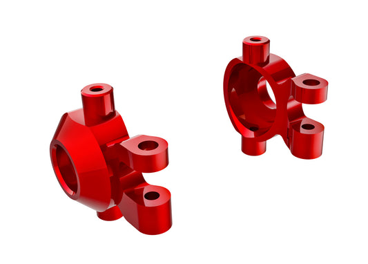 Traxxas 9737-Red Steering Blocks (L&R) Red