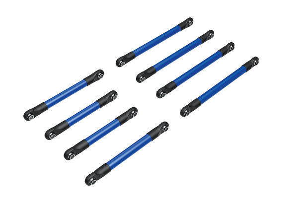 Traxxas 9749-Blue Susp Link Set F&R Alum Blue