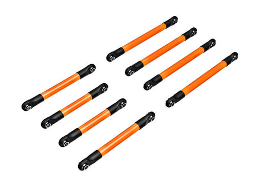 Traxxas 9749-Orng Susp Link Set F&R Alum Orange