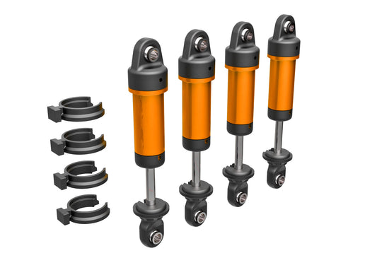 Traxxas 9764-Orng Shocks W/O Springs Orange