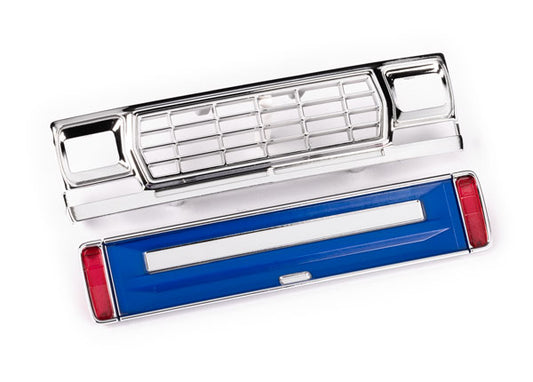 Traxxas 9819-Blue Front Grille/Tailgate Panel Blue