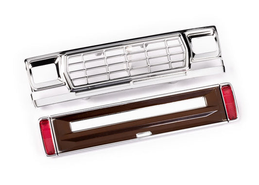 Traxxas 9819-Brwn Front Grille/Tailgate Panel Brwn