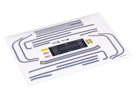 Traxxas 9827 Decal Sheet 79 Chev K10 Truck