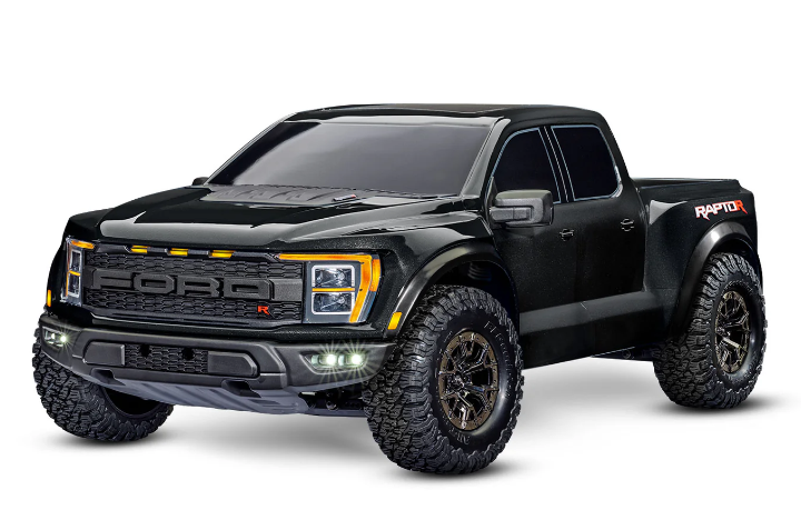Traxxas 101076-4-Blk Raptor R 4X4 Vxl